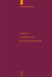 book Initia Carminum Byzantinorum