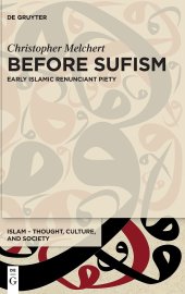 book Before Sufism: Early Islamic renunciant piety