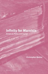 book Infinity for Marxists: Essays on Poetry and Capital