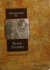 book Introduction to Black Studies, 4th Edition