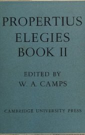 book Propertius: Elegies: Book II