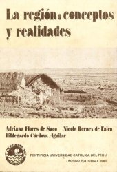 book La región: conceptos y realidades