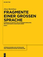 book Fragmente einer großen Sprache: Fragmente Einer Grosen Sprache Band 1