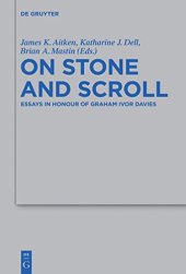 book On Stone and Scroll: Essays in Honour of Graham Ivor Davies (Beihefte Zur Zeitschrift Fur Die Alttestamentliche Wissenschaft): 420