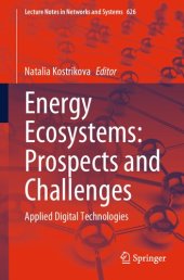 book Energy Ecosystems: Prospects and Challenges: Applied Digital Technologies