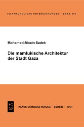 book Die mamlukische Architektur der Stadt Gaza