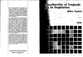 book Introducción al lenguaje y a la lingüística