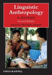 book Linguistic Anthropology: A Reader