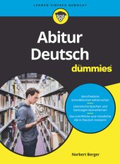 book Abitur Deutsch für Dummies