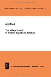 book The Village Novel in Modern Egyptian Literature