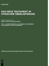 book Teil 2 2. Korintherbrief, Galaterbrief, Epheserbrief, Philipperbrief Und Kolosserbrief