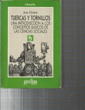 book Tuercas y tornillos. Una introducción a los conceptos básicos de las ciencias sociales