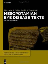 book Mesopotamian Eye Disease Texts: The Nineveh Treatise