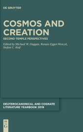 book Cosmos and Creation: Second Temple Perspectives