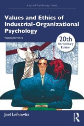 book Values and Ethics of Industrial-Organizational Psychology