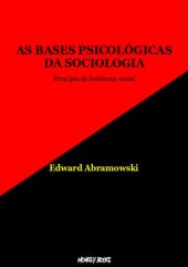 book As Bases Psicológicas da Sociologia