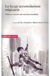 book La lunga accumulazione originaria. Politica e lavoro nel mercato mondiale