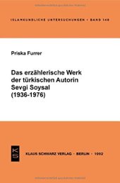 book Das erzählerische Werk der türkischen Autorin Sevgi Soysal (1936-1976)