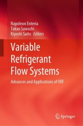 book Variable Refrigerant Flow Systems: Advances and Applications of VRF