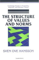 book The Structure of Values and Norms 