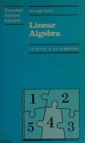 book Essential Student Algebra: Volume Four: Linear Algebra