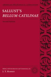 book Sallust's Bellum Catilinae