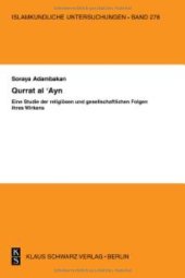 book Qurrat al-’Ayn: Eine Studie der religiösen und gesellschaftlichen Folgen ihres Wirkens