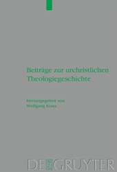 book Beiträge zur urchristlichen Theologiegeschichte