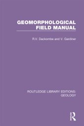 book Geomorphological Field Manual