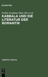 book Kabbala und die Literatur der Romantik: Zwischen Magie und Trope