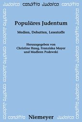 book Populares Judentum: Medien, Debatten, Lesestoffe