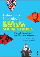 book Instructional strategies for middle and secondary social studies: methods, assessment, and classroom management