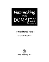 book Filmmaking for Dummies