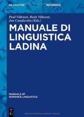 book Manuale di linguistica ladina