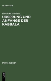 book Ursprung und Anfänge der Kabbala