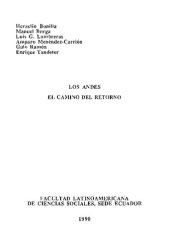 book Los Andes: el camino del retorno