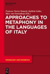 book Approaches to Metaphony in the Languages of Italy