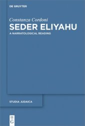 book Seder Eliyahu (Studia Judaica): A Narratological Reading