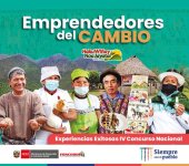 book Emprendedores del cambio. Experiencias exitosas IV Concurso Nacional: Haku Wiñay - Noa Jayatai