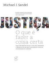 book Justiça: o que é Fazer a Coisa Certa