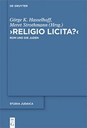 book "Religio licita?": ROM Und Die Juden