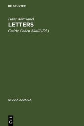 book Letters: Edition, Translation and Introduction