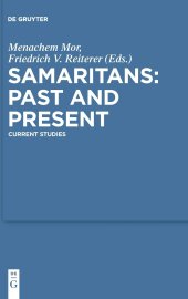 book Samaritans – Past and Present: Current Studies