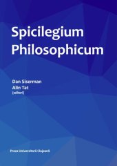 book Spicilegium Philosophicum - Studii de Filosofie 2022