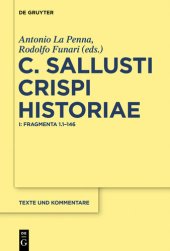 book C. Sallusti Crispi Historiae: I: Fragmenta 1.1-146