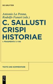 book C. Sallusti Crispi Historiae: I: Fragmenta 1.1-146