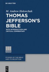 book Thomas Jeffersons Bible: With Introduction and Critical Commentary