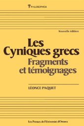 book Les Cyniques grecs: Fragments et témoignages