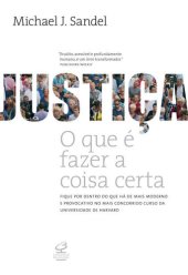 book Justiça: o que é Fazer a Coisa Certa