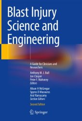 book Blast Injury Science and Engineering: A Guide for Clinicians and Researchers